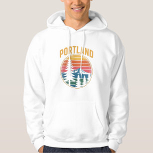 Portland Skyline T-shirt – Minimalistische stadsgr