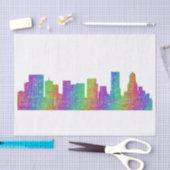 Portland skyline tissuepapier (Craft)