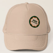 Portland Staycation Trucker Hat - Alle Khakis Trucker Pet (Voorkant)