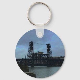 Portland Steel Bridge #1 Sleutelhanger