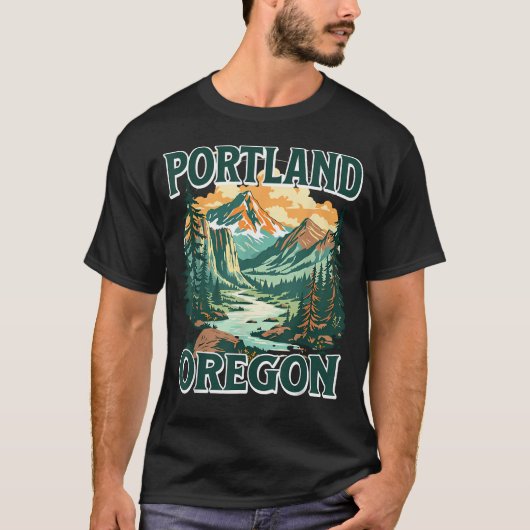 Portland T-shirt (Voorkant)