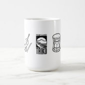 Portland Taiko Large Line Art Mug Koffiemok (Center)
