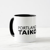 Portland Taiko Logo Mok (Voorkant links)