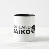 Portland Taiko Logo Mug Mok (Midden)