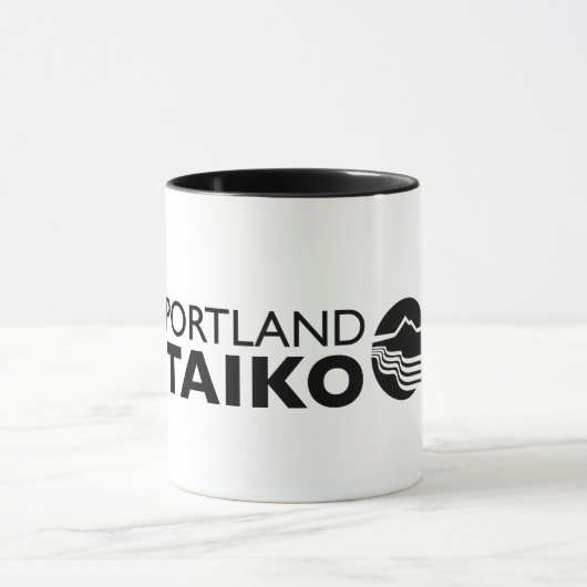 Portland Taiko Logo Mug Mok (Midden)