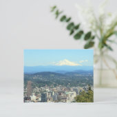 Portland, Uitzicht van de stad Oregon, achtergrond Briefkaart (Staand voorkant)
