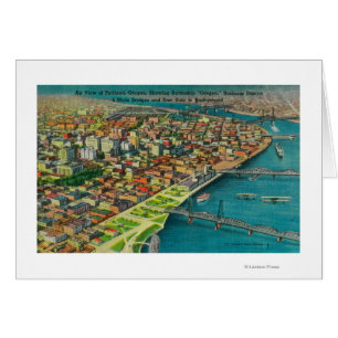 Portland van Air, waar de bruggen en