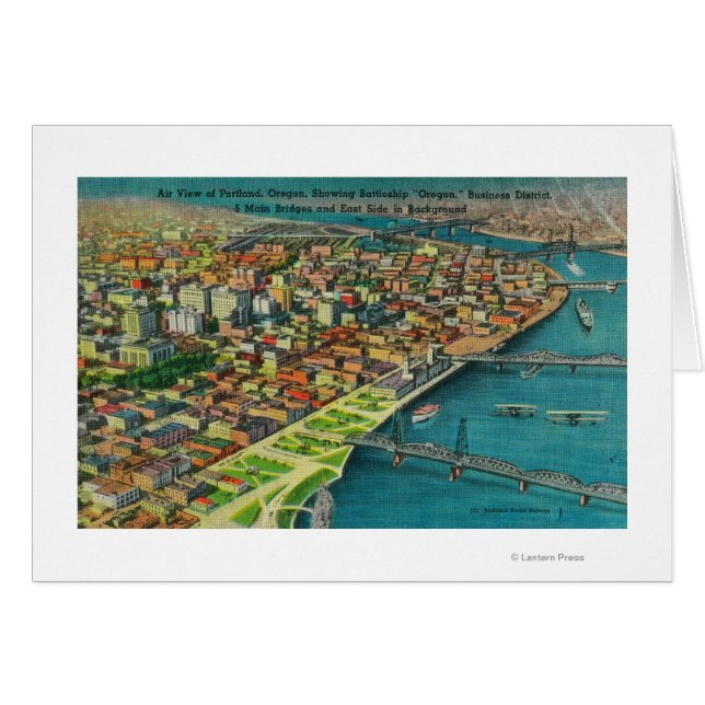 Portland van Air, waar de bruggen en (Voorkant Horizontaal)