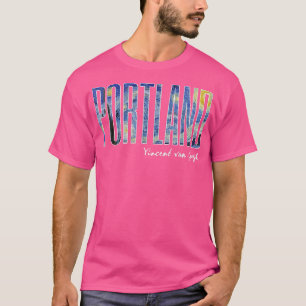 Portland Van Gogh Sterrennacht Art Vincent Van Gog T-shirt