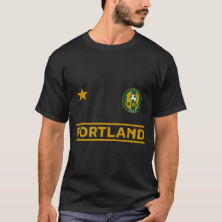 Portland Voetbal Jersey Mini Badge Origineel T-shirt