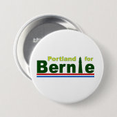 Portland voor Bernie Ronde Button 7,6 Cm (Voorkant /achterkant)