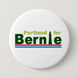 Portland voor Bernie Ronde Button 7,6 Cm