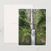 Portland Waterfall Oregon Columbia River Gorge Briefkaart (Voorkant / Achterkant)