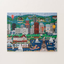 Portland Waterfront Puzzle Legpuzzel