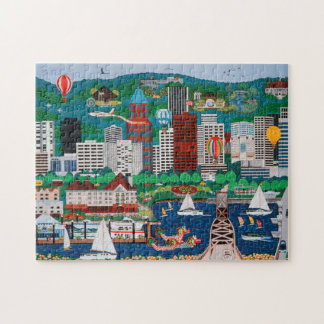 Portland Waterfront Puzzle Legpuzzel