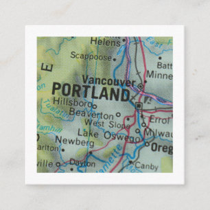 Portland We hebben een nieuw adres Kaart verplaats
