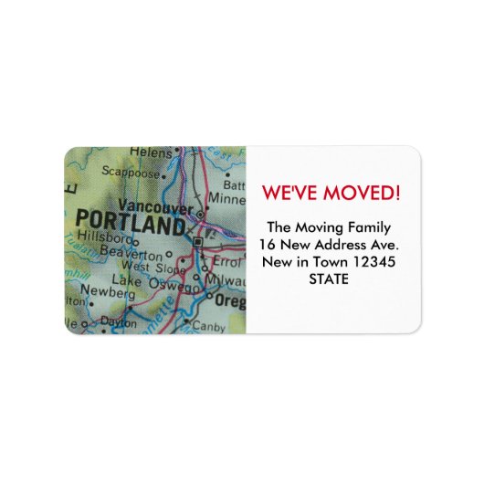 Portland We hebben het label verplaatst (Voorkant)