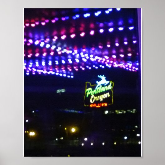 Portland White Stag - Poster (Voorkant)