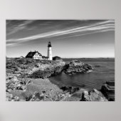 Portlandhead Black in White Poster (Voorkant)