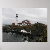 Portlandhead Lighthouse-Poster Poster (Voorkant)