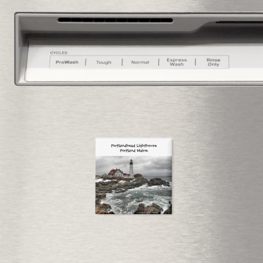 Portlandhead Vuurtoren-Magnet Magneet (Insitu (Vaatwasser))