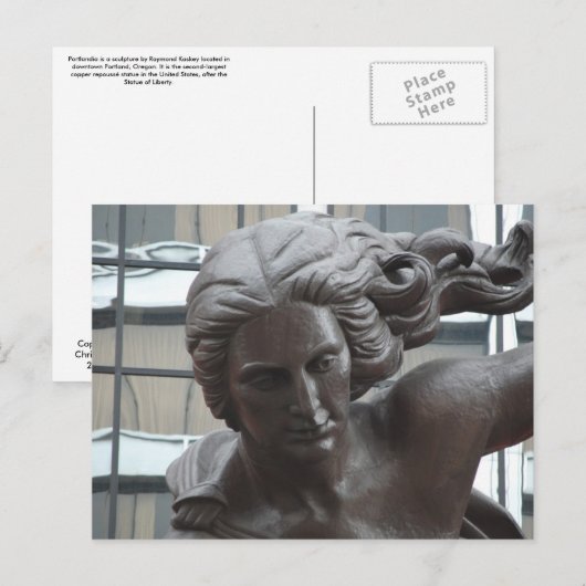 Portlandia Briefkaart (Voorkant / Achterkant)