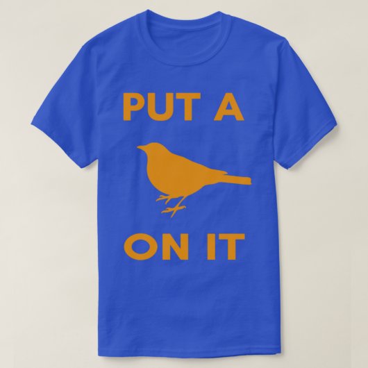 Portlandia heeft er een vogel op gezet t-shirt (Design voorkant)