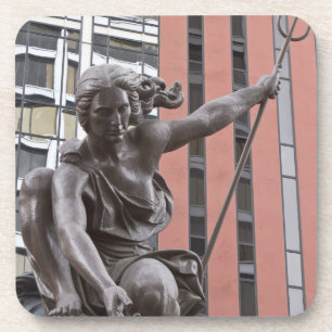 Portlandia standbeeld, Portland, Oregon Drankjes Onderzetter