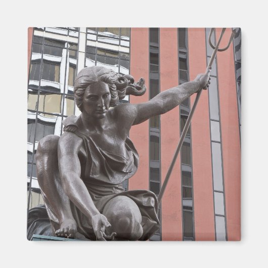 Portlandia standbeeld, Portland, Oregon Magneet (Voorkant)