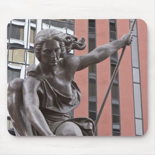 Portlandia standbeeld, Portland, Oregon Muismat (Voorkant)