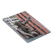 Portlandia standbeeld, Portland, Oregon Notitieboek (Rechterzijde)