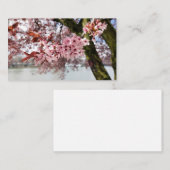 Portland's roze Embrace: Cherry Blossom Serenity Visitekaartje (Voorkant / Achterkant)