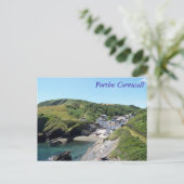 Portloe Cornwall England Briefkaart (Staand voorkant)