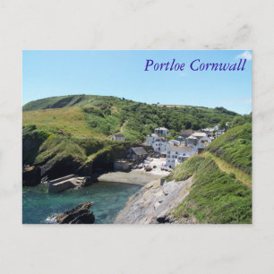 Portloe Cornwall England Briefkaart