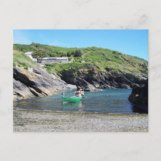 Portloe Cornwall England Briefkaart (Voorkant)
