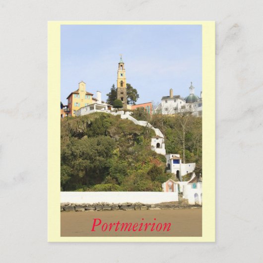 Portmeirion Briefkaart (Voorkant)