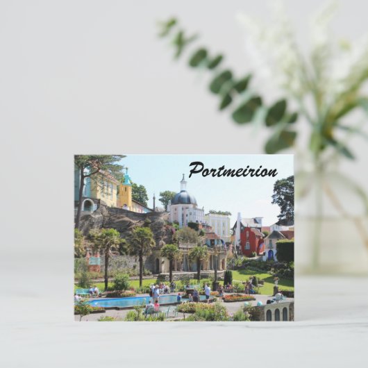 Portmeirion Briefkaart One (Staand voorkant)