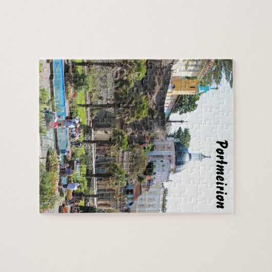 Portmeirion Center Uitzicht Legpuzzel (Horizontaal)