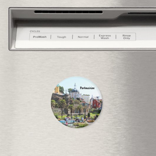 Portmeirion Center-Uitzicht Magneet (Insitu (Vaatwasser))