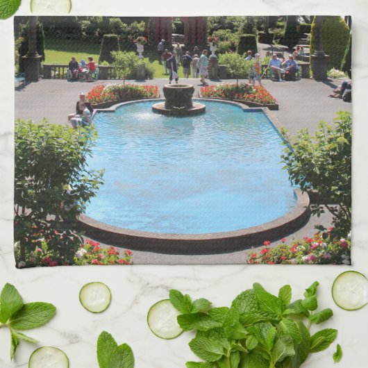 Portmeirion Fountain Theedoek (Gevouwen)