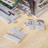 Portmeirion North Wales Pen and Wash Sketch Legpuzzel (Zijkant)