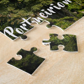 Portmeirion North Wales Tourist Village Scene Legpuzzel (Zijkant)