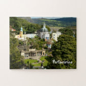 Portmeirion North Wales Tourist Village Scene Legpuzzel (Horizontaal)