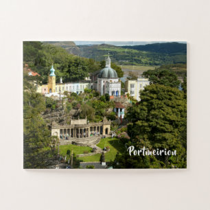 Portmeirion North Wales Tourist Village Scene Legpuzzel