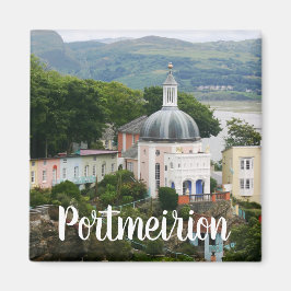 Portmeirion Souvenir estuarium Gwynedd, Noord-Wale Magneet