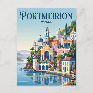 Portmeirion Wales Briefkaart