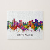 Porto Alegre Brazil Skyline Legpuzzel (Horizontaal)