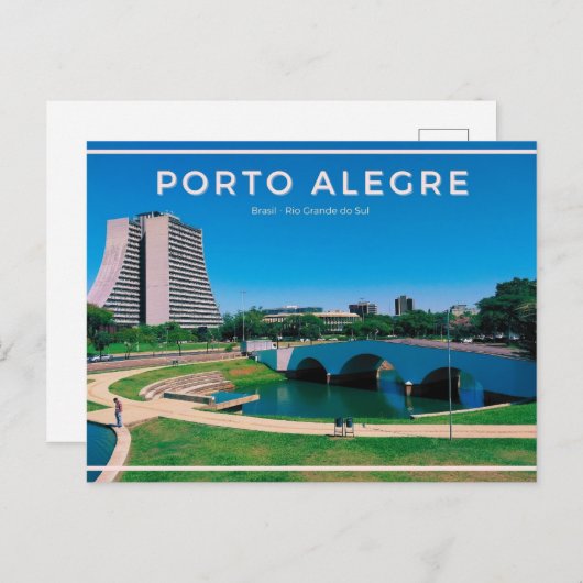 Porto Alegre Briefkaart (Voorkant / Achterkant)
