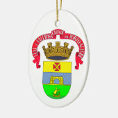 Porto Alegre (stadszegel) - BRAZILIË Keramisch Ornament (Links)