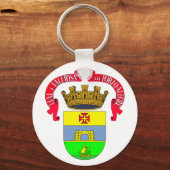 Porto Alegre (stadszegel) - BRAZILIË Sleutelhanger (Voorkant)